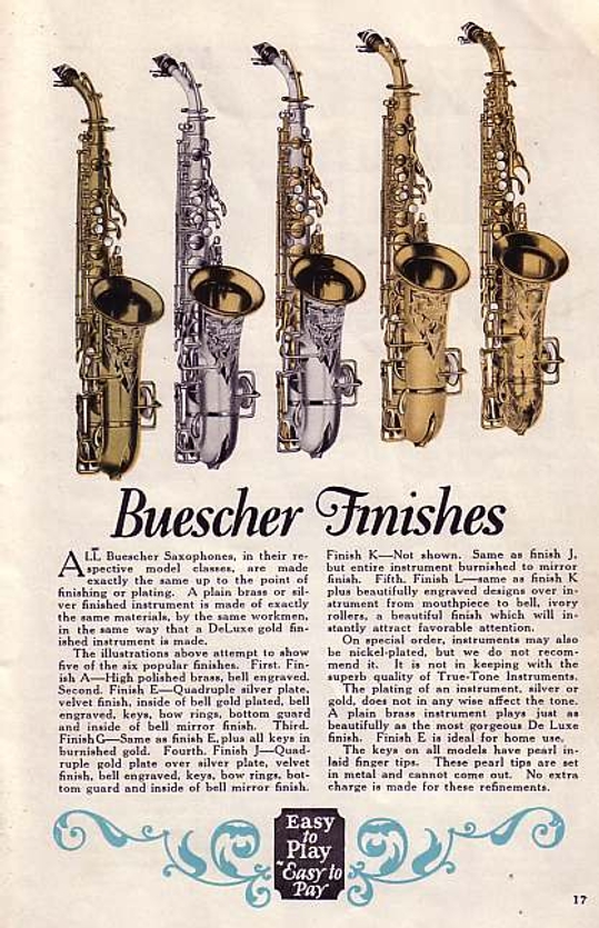 the buescher true tone alto saxophone