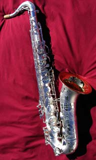 400 "Top Hat" replated tenor.  Thanks to www.worldwidesax.com.