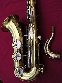 Leblanc System "two tone" tenor.  Thanks to www.worldwidesax.com