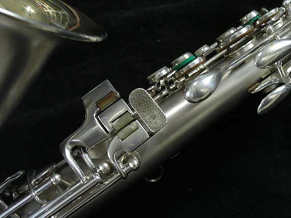 Photo 9 - Matte Silver Conn Chu Berry C-Melody Sax - SN 239967