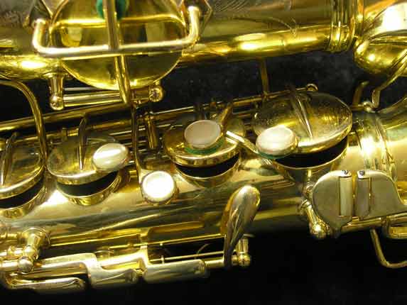 Photo 11 - 99% Original Gold Plated CG Conn Chu Berry Alto Saxophone SN 211119