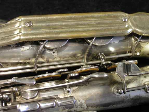 Photo 14 - Vintage Silver Plated Keilwerth Tone King Tenor Sax - SN 40304