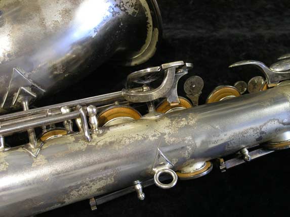 Photo 17 - Vintage Silver Plated Keilwerth Tone King Tenor Sax - SN 40304