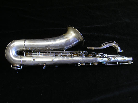 Photo 4 - Vintage Silver Plated Keilwerth Tone King Tenor Sax - SN 40304