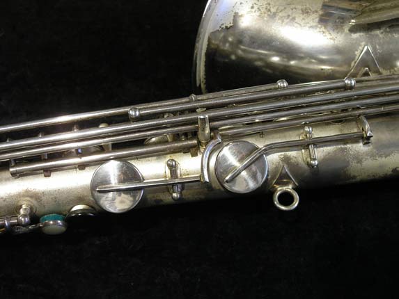 Photo 9 - Vintage Silver Plated Keilwerth Tone King Tenor Sax - SN 40304