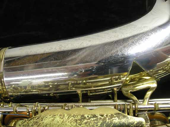 Photo 17 - Original King Super 20 SilverSonic Alto Sax w/ Gold Inlay Engraving SN 364994