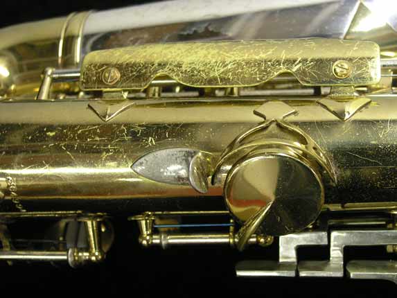 Photo 19 - Original King Super 20 SilverSonic Alto Sax w/ Gold Inlay Engraving SN 364994