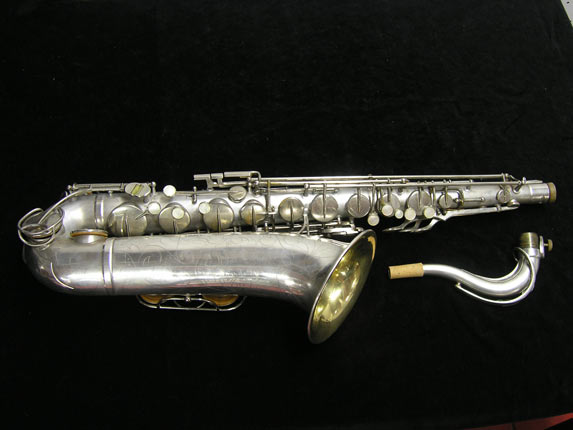 Photo 1 - Nice Original Silver Plated THE MARTIN TENOR Sax - SN 178417