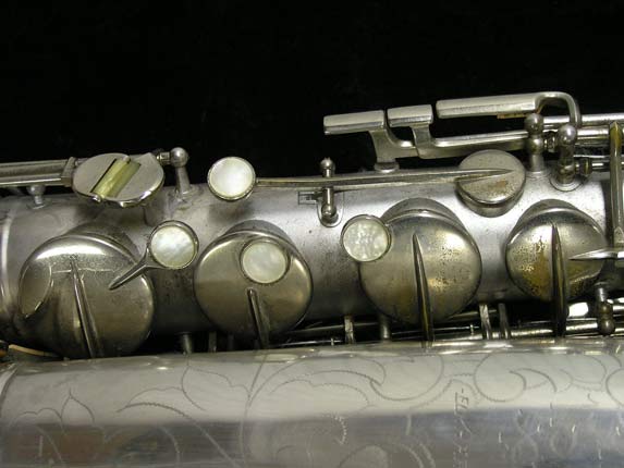 Photo 12 - Nice Original Silver Plated THE MARTIN TENOR Sax - SN 178417