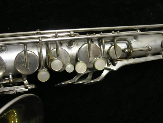 Photo 7 - Nice Original Silver Plated THE MARTIN TENOR Sax - SN 178417