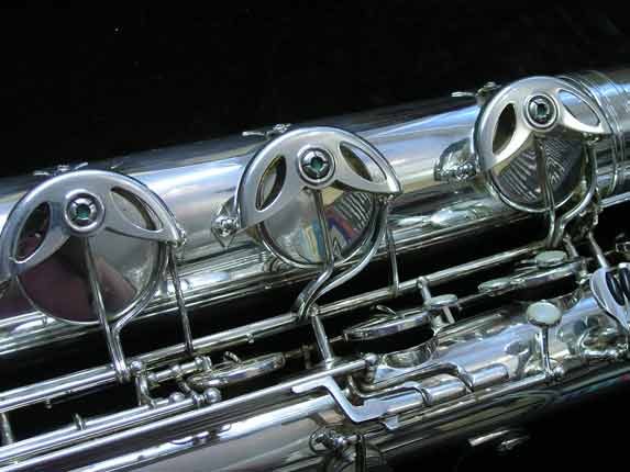 Photo 20 - MINT Condition Silver Plated Selmer Mark VI Bari Sax w/ Low A - SN 177100