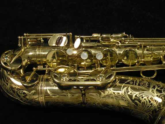 Photo 2 - Vintage Selmer Mark VII Tenor Sax w/ Custom Engraving SN 278132