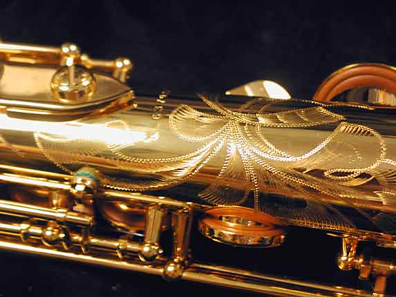 Photo 10 - WOW!! New Selmer Serie III Custom Gold Plate, Fully Engraved