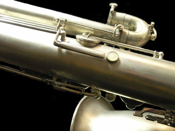 Photo 12 - Beautiful Original Silver Buescher True Tone Bass Saxophone - SN 171021