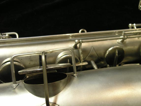 Photo 14 - Beautiful Original Silver Buescher True Tone Bass Saxophone - SN 171021