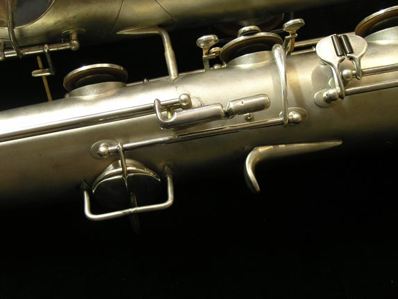 Photo 17 - Beautiful Original Silver Buescher True Tone Bass Saxophone - SN 171021