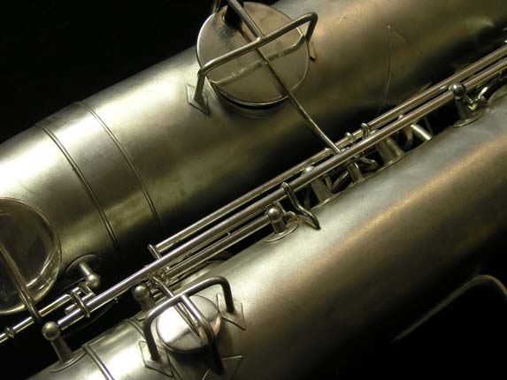 Photo 24 - Beautiful Original Silver Buescher True Tone Bass Saxophone - SN 171021