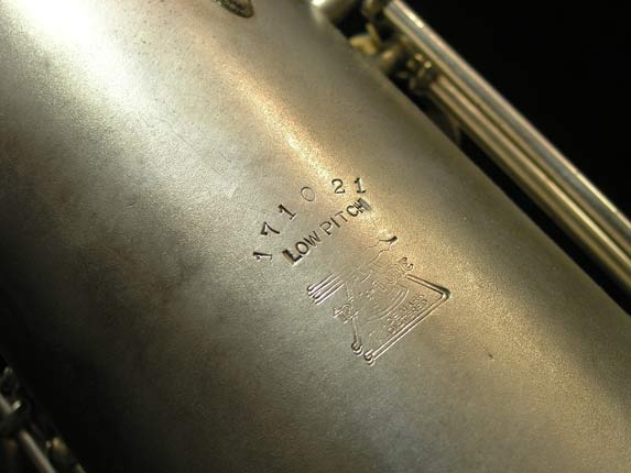 Photo 25 - Beautiful Original Silver Buescher True Tone Bass Saxophone - SN 171021