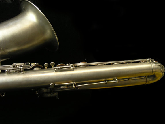 Photo 6 - Beautiful Original Silver Buescher True Tone Bass Saxophone - SN 171021