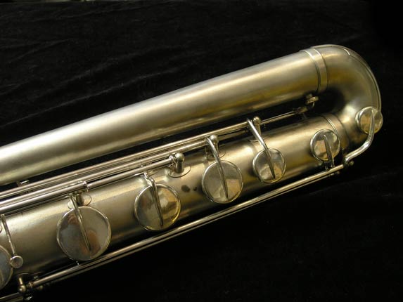 Photo 7 - Beautiful Original Silver Buescher True Tone Bass Saxophone - SN 171021