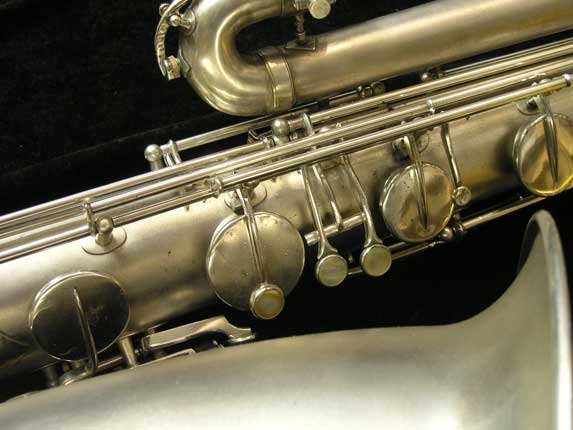 Photo 8 - Beautiful Original Silver Buescher True Tone Bass Saxophone - SN 171021