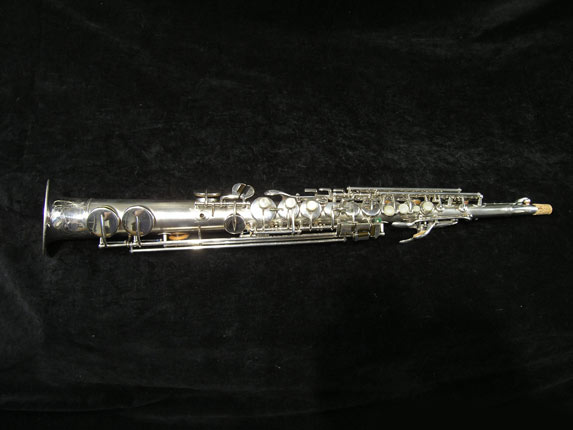 Photo 1 - RARE Vintage Silver Buescher "Tip Bell" Soprano Sax - SN 234860
