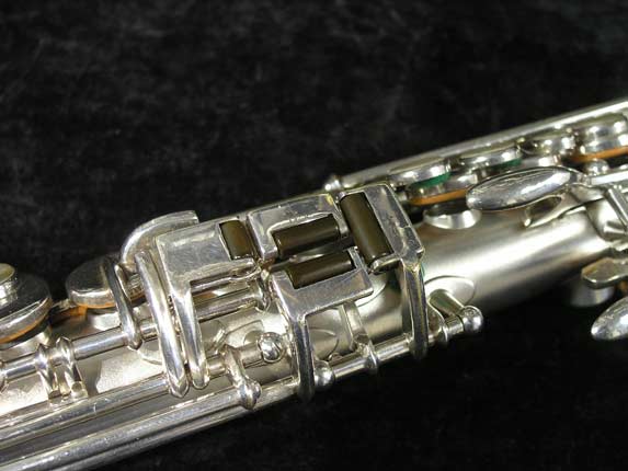 Photo 10 - RARE Vintage Silver Buescher "Tip Bell" Soprano Sax - SN 234860