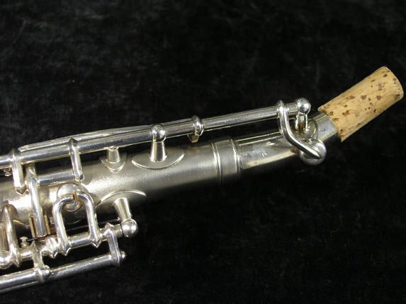 Photo 11 - RARE Vintage Silver Buescher "Tip Bell" Soprano Sax - SN 234860