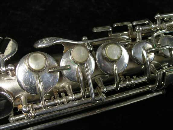 Photo 13 - RARE Vintage Silver Buescher "Tip Bell" Soprano Sax - SN 234860