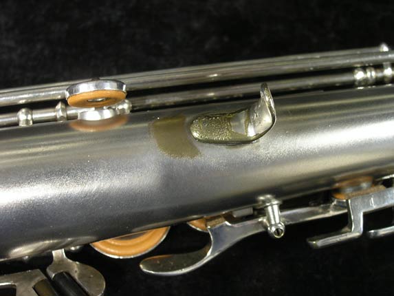 Photo 16 - RARE Vintage Silver Buescher "Tip Bell" Soprano Sax - SN 234860