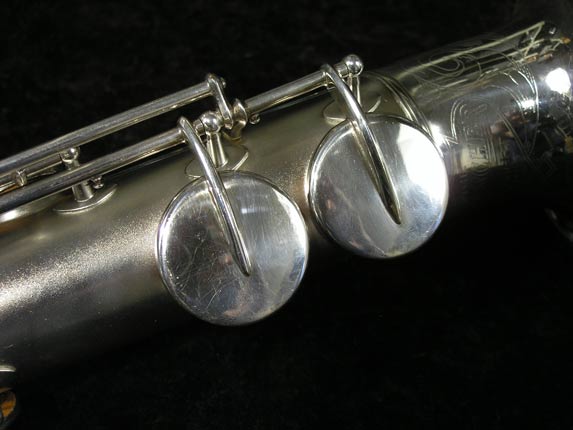 Photo 17 - RARE Vintage Silver Buescher "Tip Bell" Soprano Sax - SN 234860