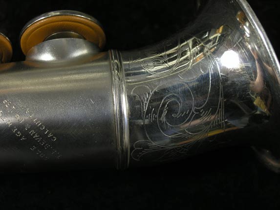 Photo 19 - RARE Vintage Silver Buescher "Tip Bell" Soprano Sax - SN 234860