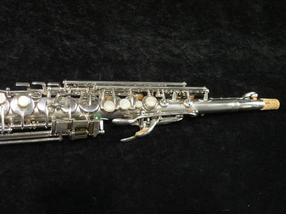 Photo 3 - RARE Vintage Silver Buescher "Tip Bell" Soprano Sax - SN 234860