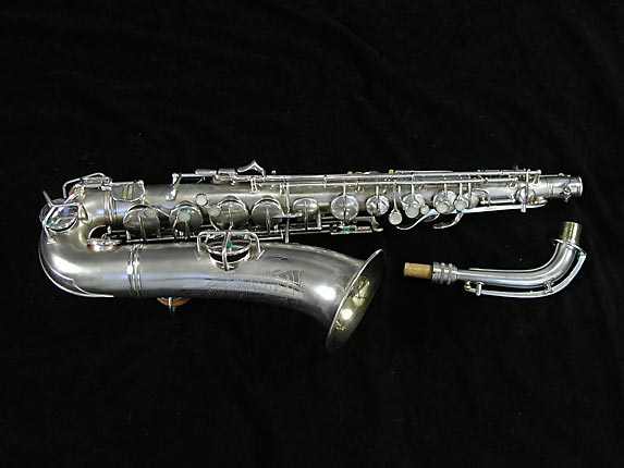 Photo 1 - Matte Silver Conn Chu Berry C-Melody Sax - SN 239967