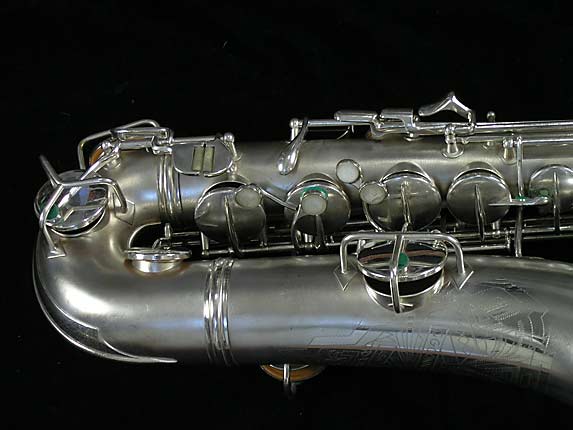 Photo 3 - Matte Silver Conn Chu Berry C-Melody Sax - SN 239967