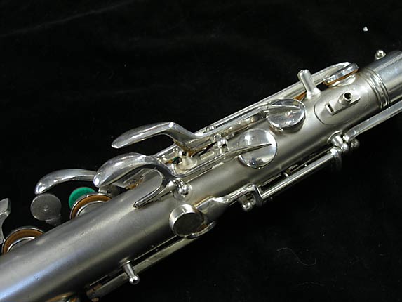 Photo 8 - Matte Silver Conn Chu Berry C-Melody Sax - SN 239967