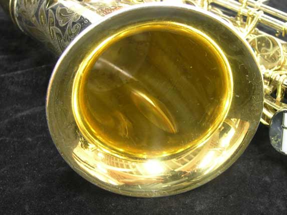 Photo 11 - Original King Super 20 SilverSonic Alto Sax w/ Gold Inlay Engraving SN 364994