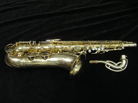 Photo 1 - Gold Plated King Zephyr Tenor Saxophone - SN 281276
