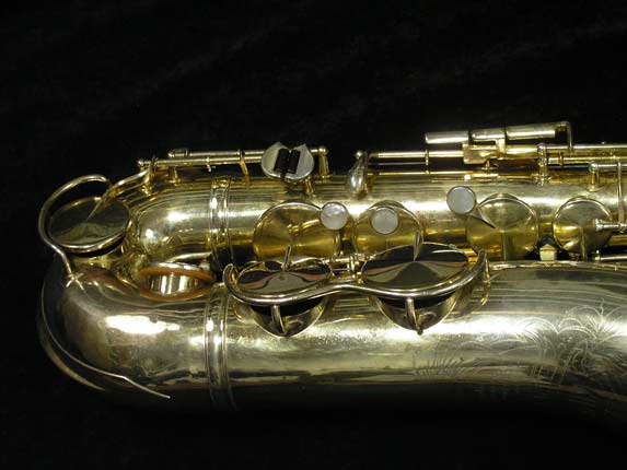 Photo 2 - Gold Plated King Zephyr Tenor Saxophone - SN 281276