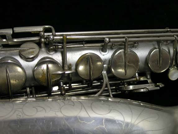 Photo 11 - Nice Original Silver Plated THE MARTIN TENOR Sax - SN 178417