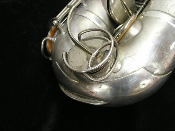 Photo 13 - Nice Original Silver Plated THE MARTIN TENOR Sax - SN 178417