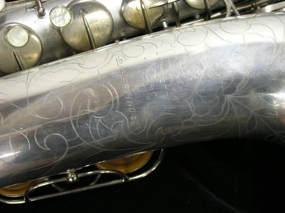 Photo 14 - Nice Original Silver Plated THE MARTIN TENOR Sax - SN 178417