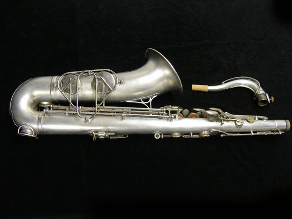 Photo 4 - Nice Original Silver Plated THE MARTIN TENOR Sax - SN 178417