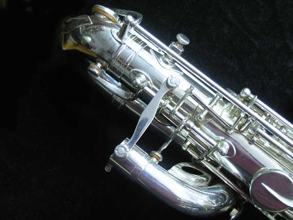 Photo 12 - MINT Condition Silver Plated Selmer Mark VI Bari Sax w/ Low A - SN 177100