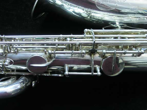 Photo 13 - MINT Condition Silver Plated Selmer Mark VI Bari Sax w/ Low A - SN 177100