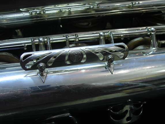 Photo 30 - MINT Condition Silver Plated Selmer Mark VI Bari Sax w/ Low A - SN 177100