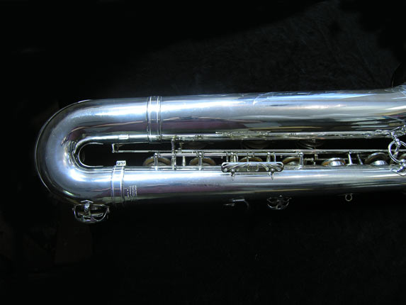Photo 5 - MINT Condition Silver Plated Selmer Mark VI Bari Sax w/ Low A - SN 177100