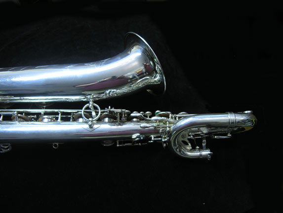 Photo 6 - MINT Condition Silver Plated Selmer Mark VI Bari Sax w/ Low A - SN 177100