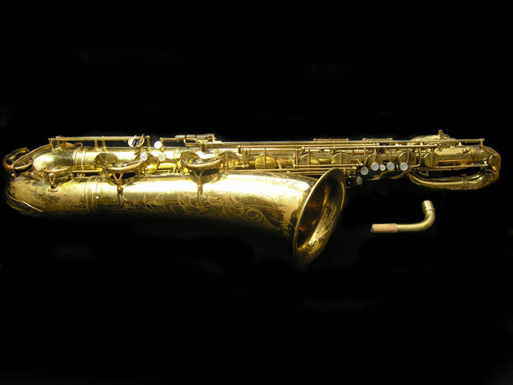 Photo 1 - Original Lacquer Selmer Paris Mark VI Baritone Sax - SN 173636