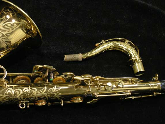 Photo 6 - Vintage Selmer Mark VII Tenor Sax w/ Custom Engraving SN 278132